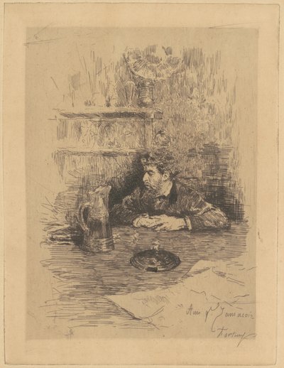 Amigo Ed. Zamacois (Eduardo Zamacois y Zabala) de Marià Fortuny