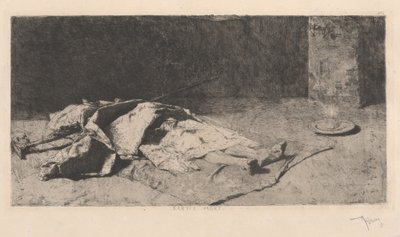 Kabyle muerto de Marià Fortuny