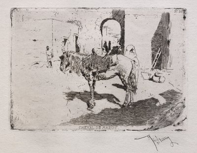 Caballo de Marruecos de Mariano Fortuny y Carbó