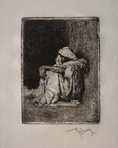 Marroquí sentado de Mariano Fortuny y Carbó