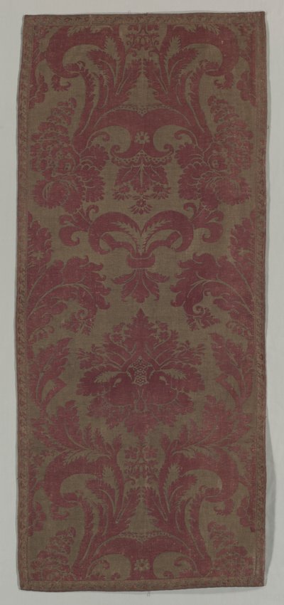 Reproduction of a Florentine Velvet de Mariano Fortuny y Madrazo