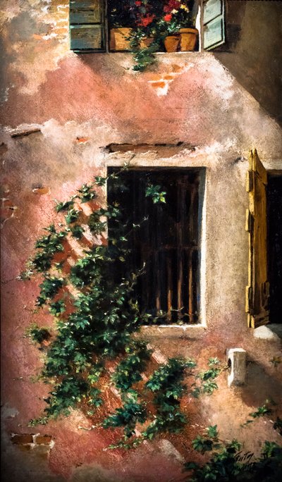 Las ventanas (óleo sobre lienzo) de Mariano Fortuny y Madrazo