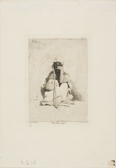 Un mendigo de Mariano Fortuny y Marsal