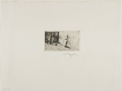 Una calle de Sevilla de Mariano Fortuny y Marsal