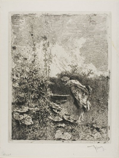 Amantes de la jardinería de Mariano Fortuny y Marsal