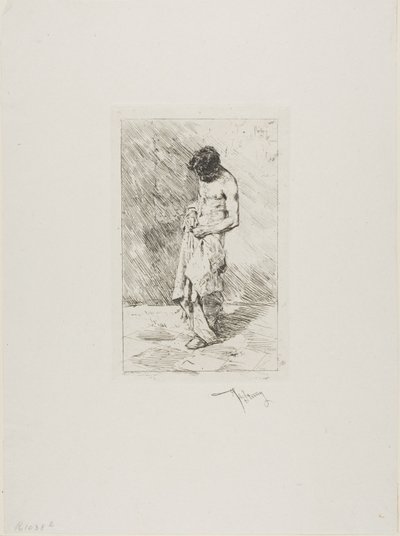 El hombre sucio de Mariano Fortuny y Marsal