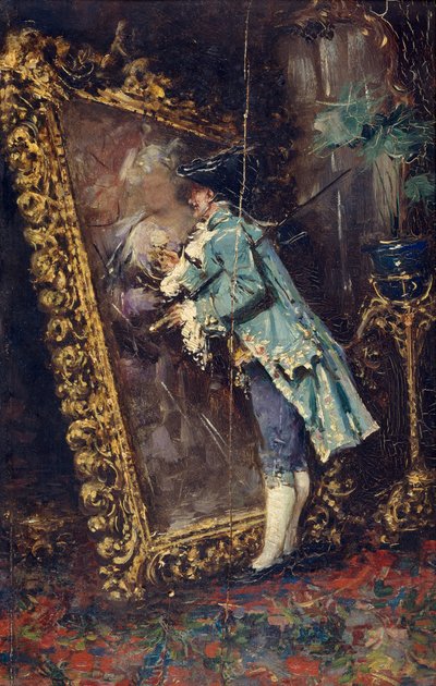 Amante del arte de Mariano José María Bernardo (1838 74) Fortuny y Carbó