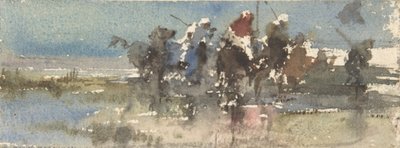 Moros a caballo de Mariano José María Bernardo Fortuny y Carbó