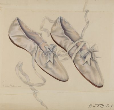Zapatillas para caminar, c. 1936 de Marie Alain