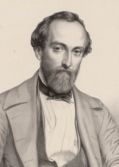 Retrato del compositor Antoine François Marmontel 1816-1898 de Marie Alexandre Menut Alophe