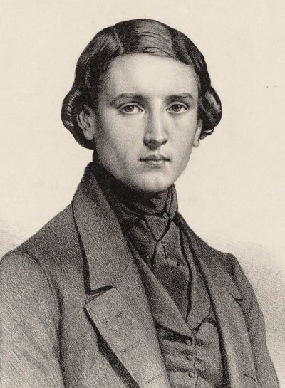 Retrato del organista y compositor Louis James Alfred Lefébure-Wely 1817-1869 de Marie Alexandre Menut Alophe
