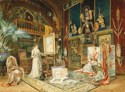 El estudio de Sarah Bernhardt de Marie Desire Bourgoin