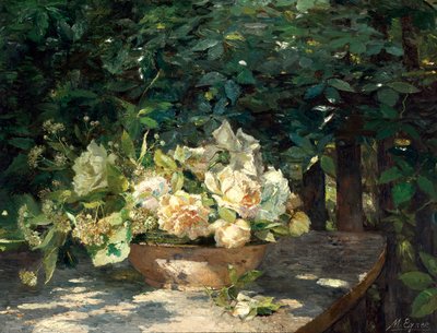 en el cenador de Marie Egner