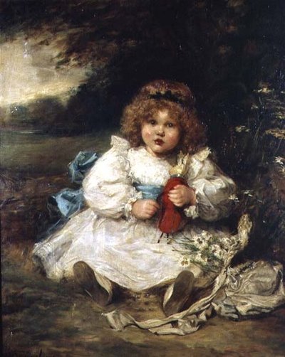 Retrato de Dorot, Hija de Sir Charles Swinfen Eady de Marie Elizabeth Seymour Lucas