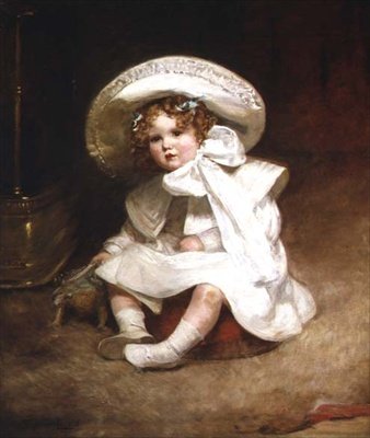 Retrato de Muriel, hija de Sir Charles Swinfen Eady de Marie Elizabeth Seymour Lucas