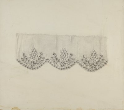 Borde Bordado, c. 1938 de Marie Famularo