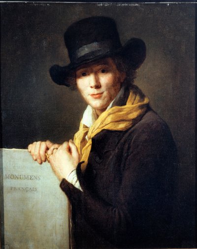 Retrato de Alexandre Lenoir 1761-1839, 1796 de Marie Genevieve Bouliard