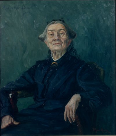 Año Hansteen (óleo sobre lienzo) de Marie Hauge