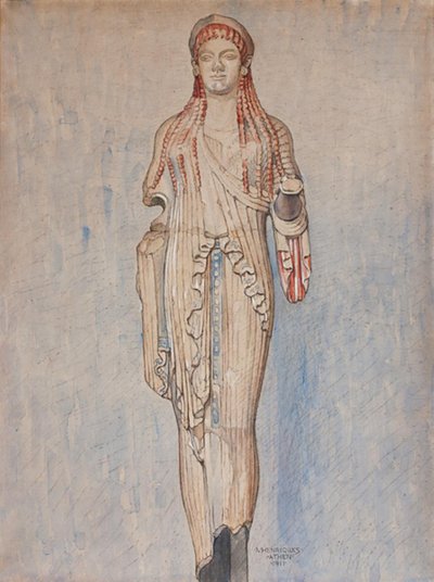 Kore (Museo de la Acrópolis inv. 685) de Marie Henriques