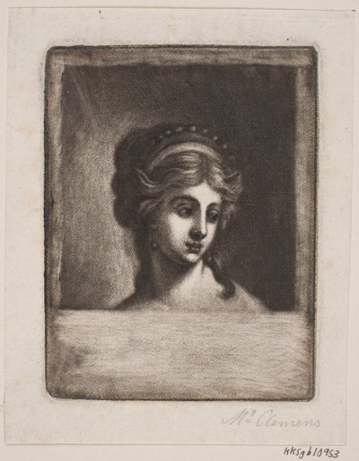 Cabeza de mujer de Marie Jeanne Clemens