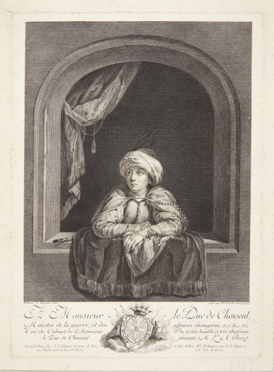 Un niño con turbante en una ventana de Marie Louise Adélaïde Boizot