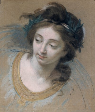 Cabeza de mujer de Marie Louise Élisabeth Vigée Lebrun