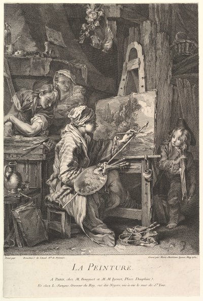 Pintura de Marie Madeleine Igonet