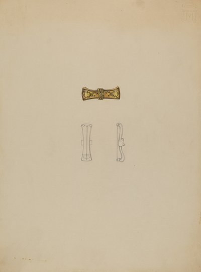 Broche de Marie Mitchell