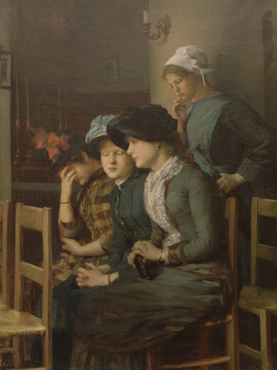 Joven con gansos de Marie Mrs Dujardin Beaumetz Petiet
