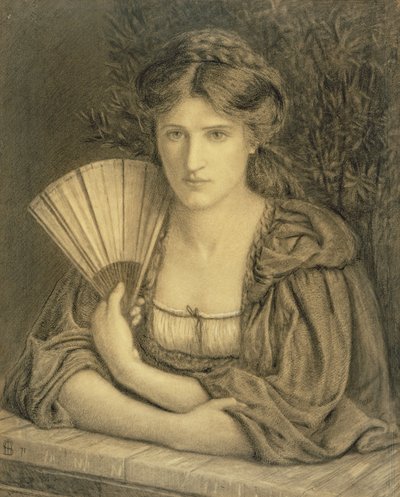 Autorretrato de Marie Spartali Stillman