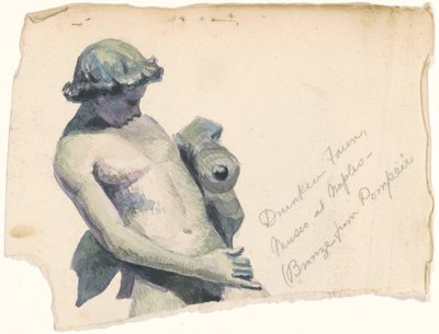 Fauno Ebrio, Museo de Nápoles de Marietta Minnigerode Andrews