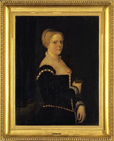 Autorretrato del artista (óleo sobre lienzo) de Marietta Robusti Tintoretta