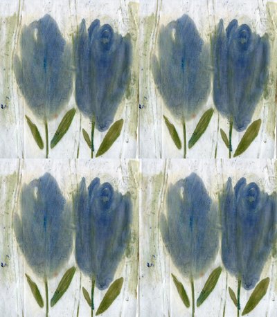 Tulipanes azules de Marina Falco