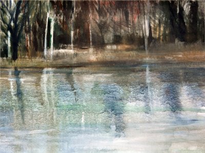 Reflexiones, 2018 (óleo sobre lienzo) de Marina Falco