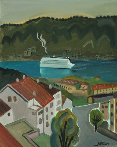 Crucero por el puerto costero de Marina Gorkaeva