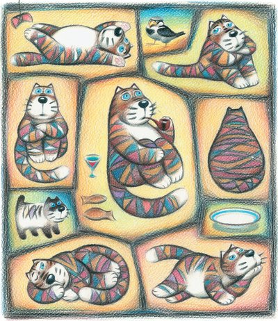 Día de un gato de Marina Leskova