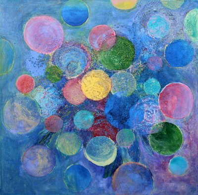 Círculos abstractos de colores de Marina Nelson