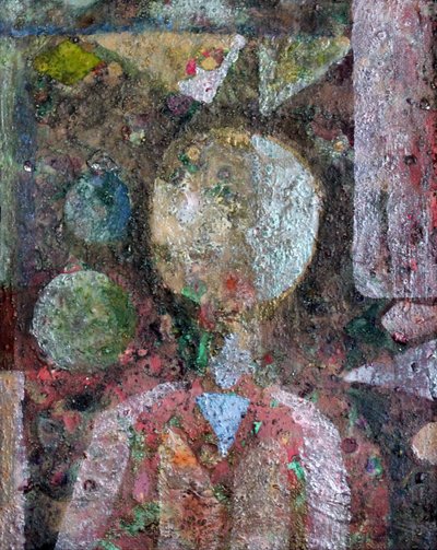 Figura abstracta de estilo rústico de Marina Nelson