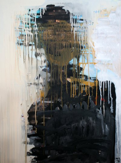 Figura abstracta oscura de Marina Nelson