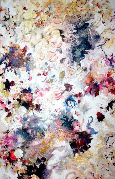 Abstracto floral de ensueño de Marina Nelson