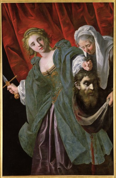 Judith (óleo sobre lienzo) de Mario Balassi