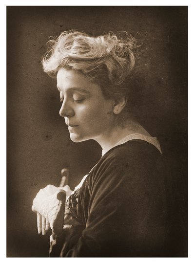 Retrato de Eleonora Duse, c.1910 (foto) de Mario Nunes Vais