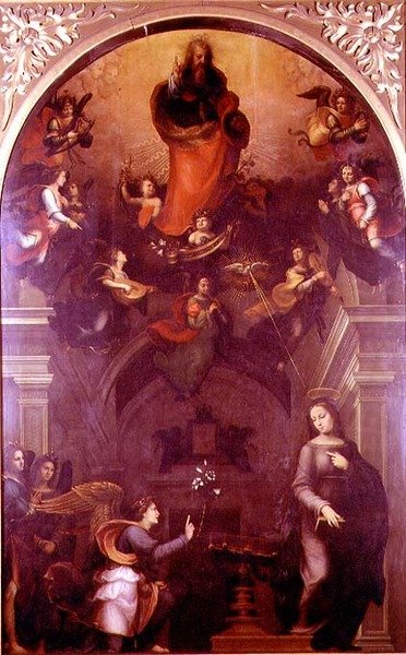 La Anunciación de Mariotto Albertinelli