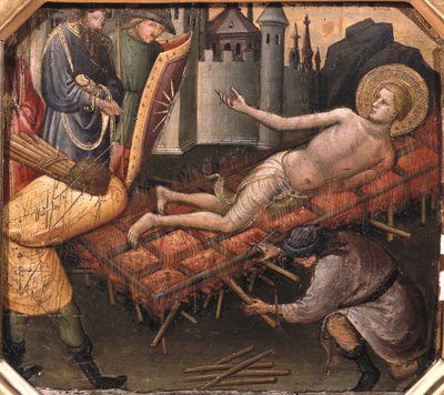 El martirio de San Lorenzo de Mariotto di Nardo
