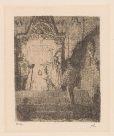 Puerta mágica de Marius Bauer (signed by artist)