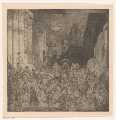 Reina de Saba en Jerusalén de Marius Bauer