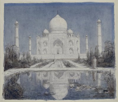 Taj Mahal a la luz de la luna de Marius Bauer