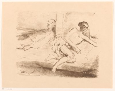 Dos barajadores de opio de Marius Bauer