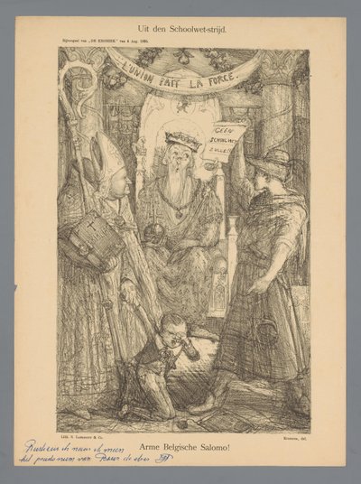Out of the School Law Battle (título sobre el objeto) de Marius Bauer