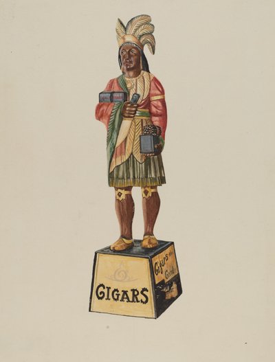 Indio de Tienda de Cigarros de Marius Hansen